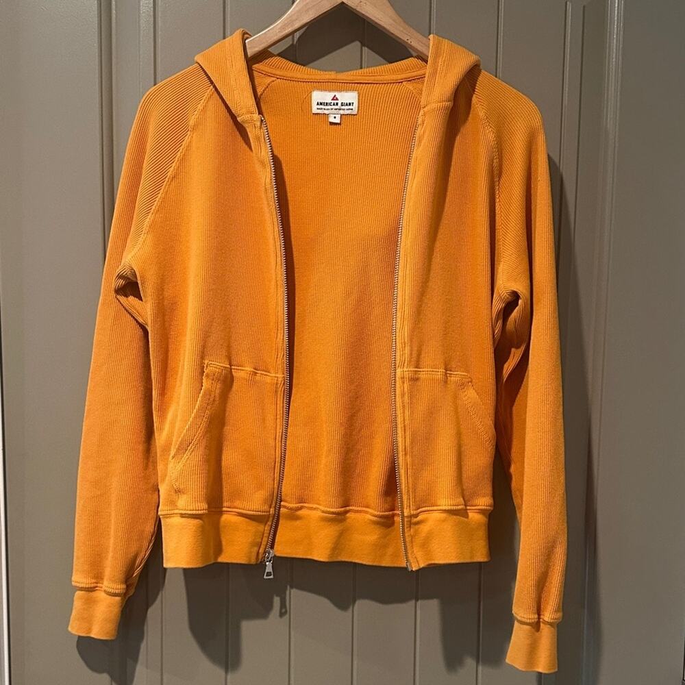 AMERICAN GIANT Zip-Up Hoodie S - Picture 9 of 9